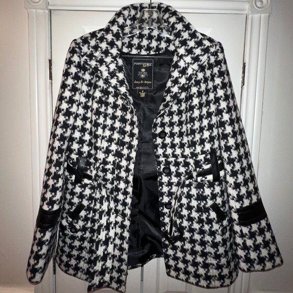 Point Zero Houndstooth Jacket - NWOT - Picture 12 of 15